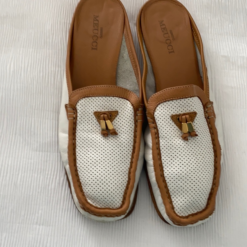 White flats size11